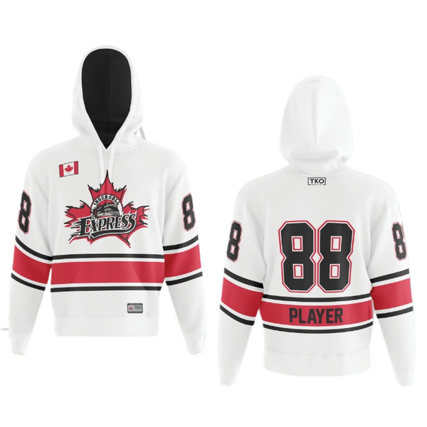 Ingersoll Express Elite Hoodie | Jersey Replica - White