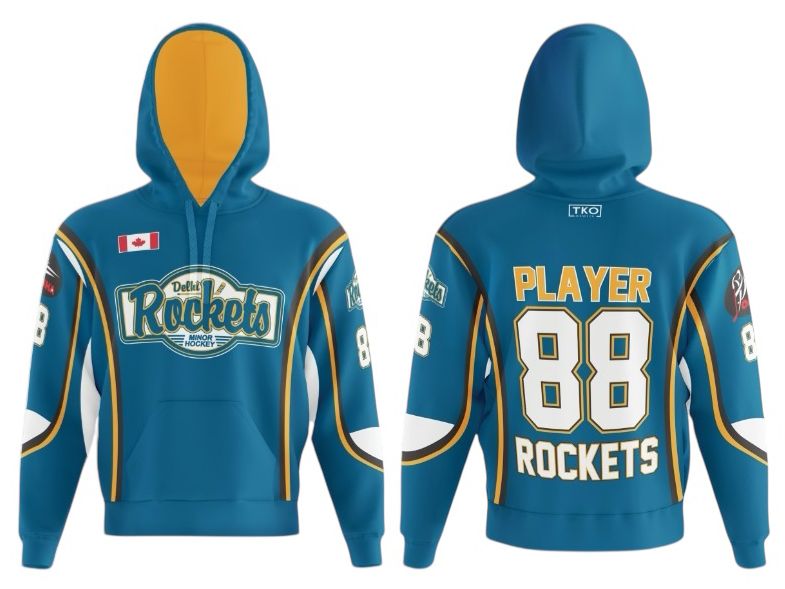 Elite Hoodie | Blue Jersey