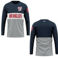 Elite Long Sleeve | Navy & Grey
