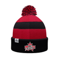 Pacific Headwear Knit Fold Over Pom-Pom Beanie