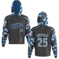 Elite Hoodie | Black with Camo Sleeves