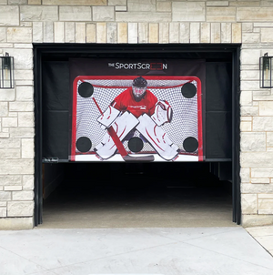 SportScreen (10 ft wide- Hand Crank)