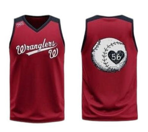 Elite V-Neck Tank | Baseball Mom (Red)