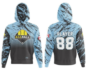 Elite Hoodie | ALLBALL Light Blue Camo