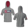 Elite Short Sleeve Hoodie | Grey