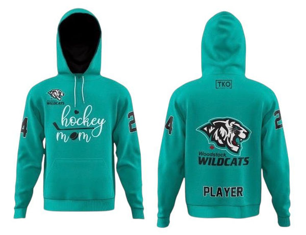 Wildcats Hoodie | Hockey Mom Teal