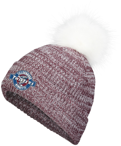 Faux Fur Pom Beanie