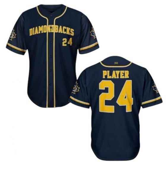 Elite Button-Up Jersey- Navy