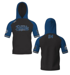 Elite Short Sleeve Hoodie | Black