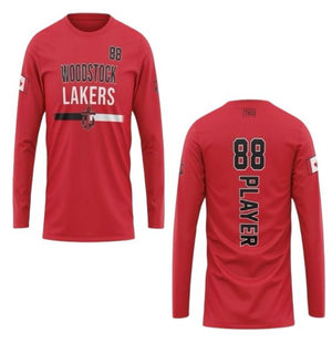 Elite Quick Dry  Longsleeve Shirt | Red Prolook