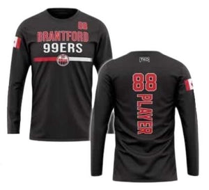Elite Longsleeve Training Shirt | Black Prolook