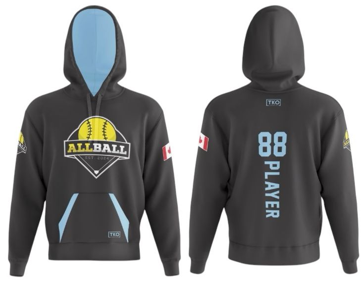 Elite Hoodie | ALLBALL Light Blue