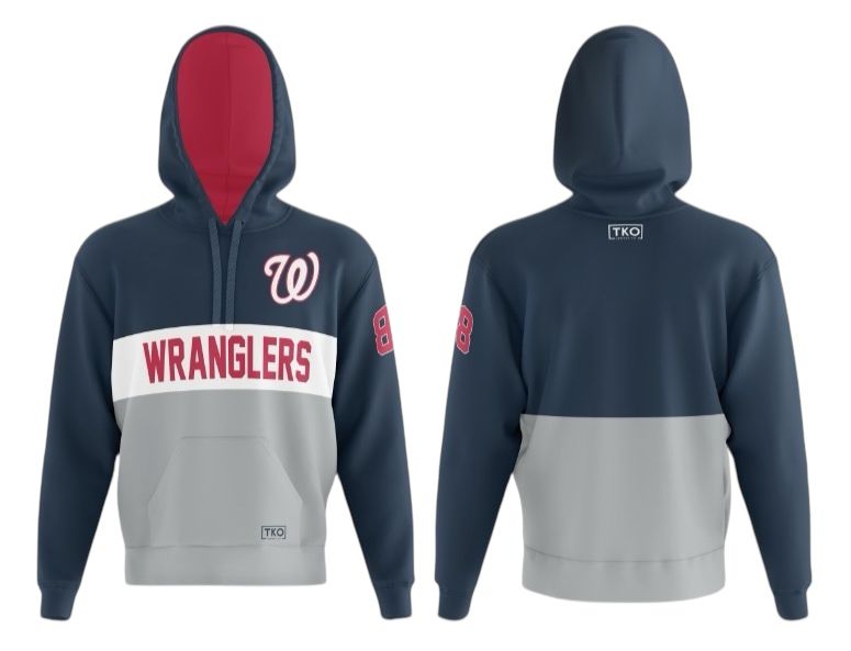 Elite Hoodie | Navy & Grey