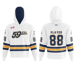 Elite Hoodie | White Jersey Replica