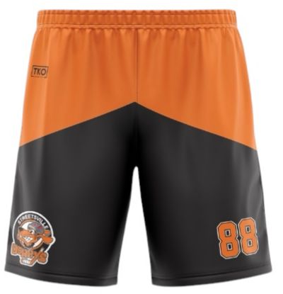 Elite Training Shorts | Orange/Black