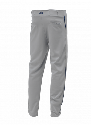 Athletic Knit Adult/Youth Open Bottom Piped Baseball Pants