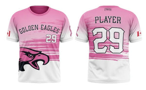 Elite Training Shirt | Pink & White