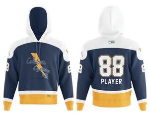 Elite Hoodie | Blue Jersey