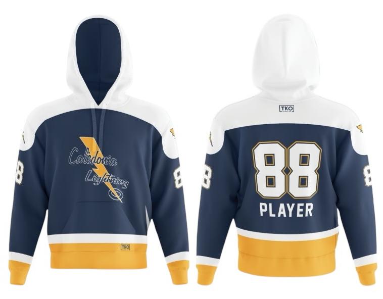 Elite Hoodie | Blue Jersey