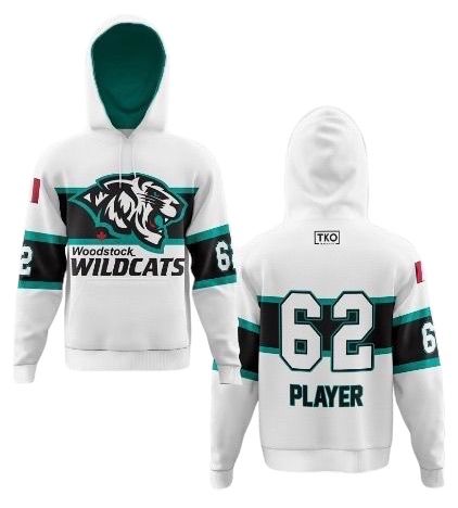 Wildcats Hoodie | Jersey White
