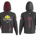 Elite Hoodie | ALLBALL Maroon