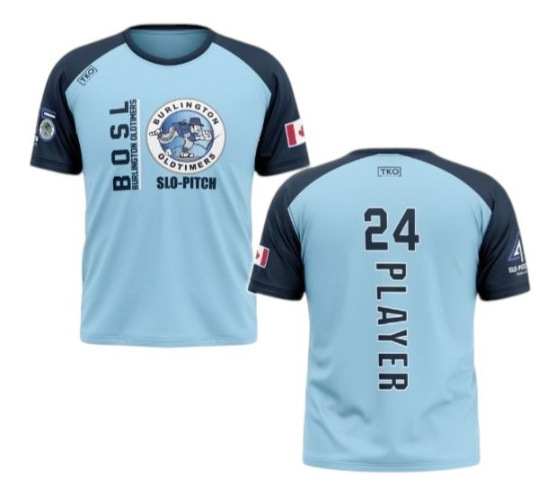 Elite T-Shirt | "BOSL" Powder Blue