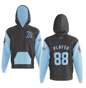 Elite "AP" Hoodie | Black & Blue