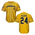 Elite Button-Up Jersey- Gold