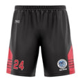 Elite Training Shorts | "BOSL" Black & Red