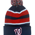 PomPom Toque | Navy/White/Red