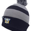 Pom-Pom Beanie | Embroidered