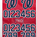 Helmet Stickers | Logo & Numbers