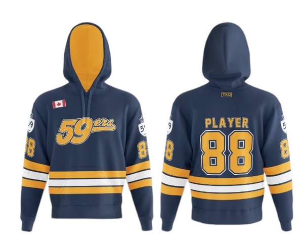 Elite Hoodie | Navy Jersey Replica