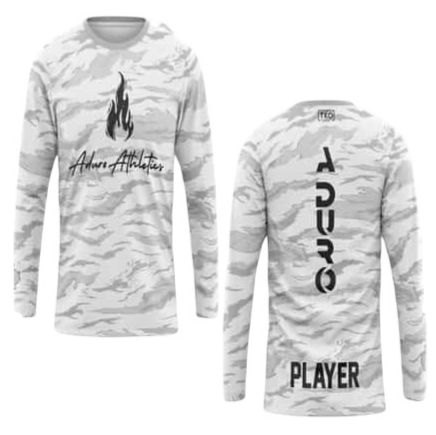 Dry Fit Long Sleeve | Grey Camo