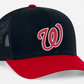 Snapback Hat | Navy/Red