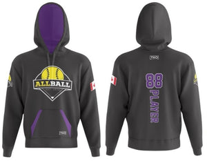 Elite Hoodie | ALLBALL Purple