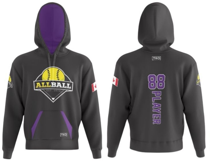 Elite Hoodie | ALLBALL Purple