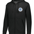 Fleece Full Zip Hoodie | Embroidered Logo