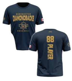 Elite T-Shirt | Navy Diamondbacks